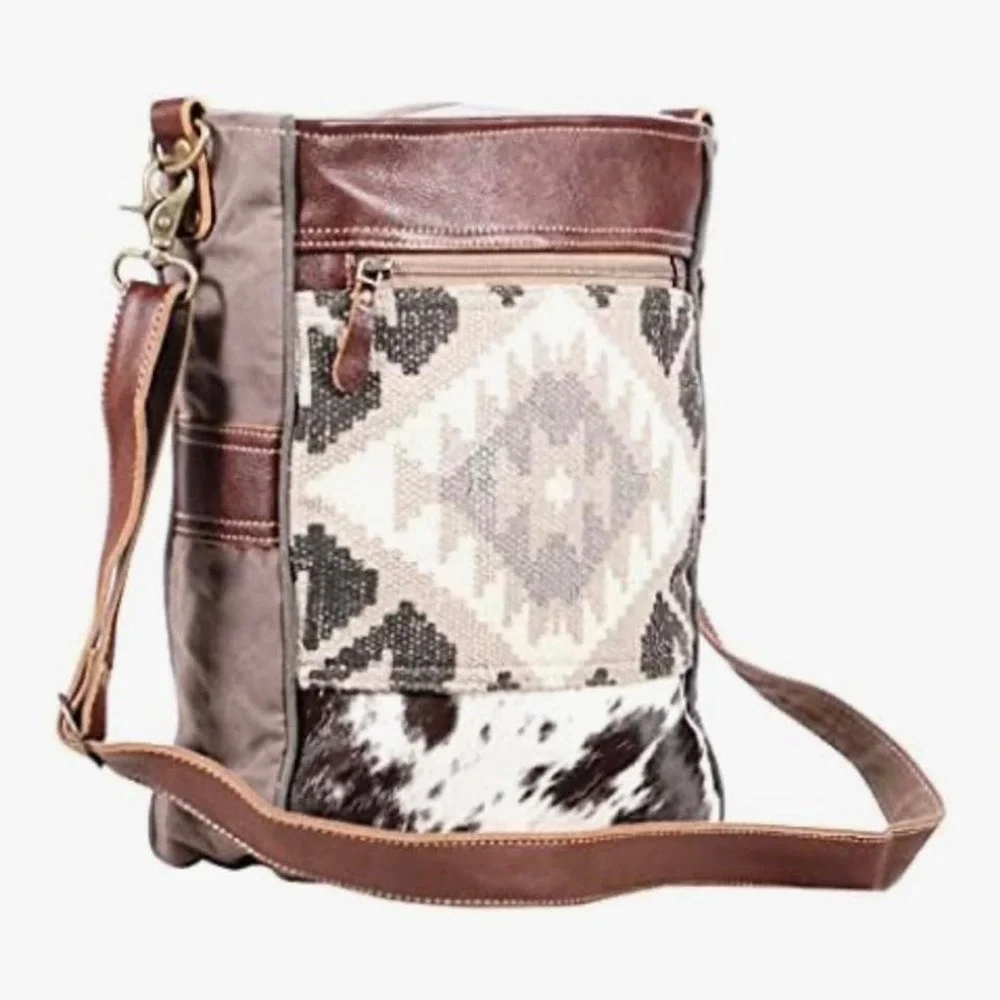 New Myra Bag Shoulder Strap Leather Canvas Cowhide‎